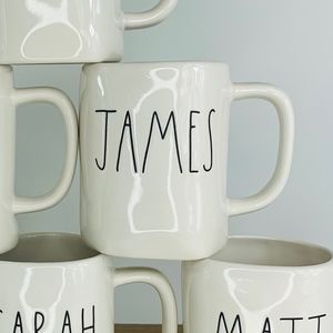 Rae Dunn James Coffee Mug ♡ Brand New